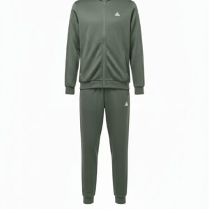 Peak Knitted Tracksuit Khaki